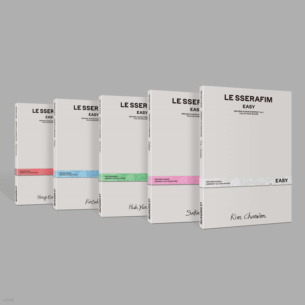 LE SSERAFIM - EASY - 3rd Mini Album (COMPACT Ver.)