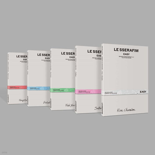 LE SSERAFIM - EASY - 3rd Mini Album (COMPACT Ver.)