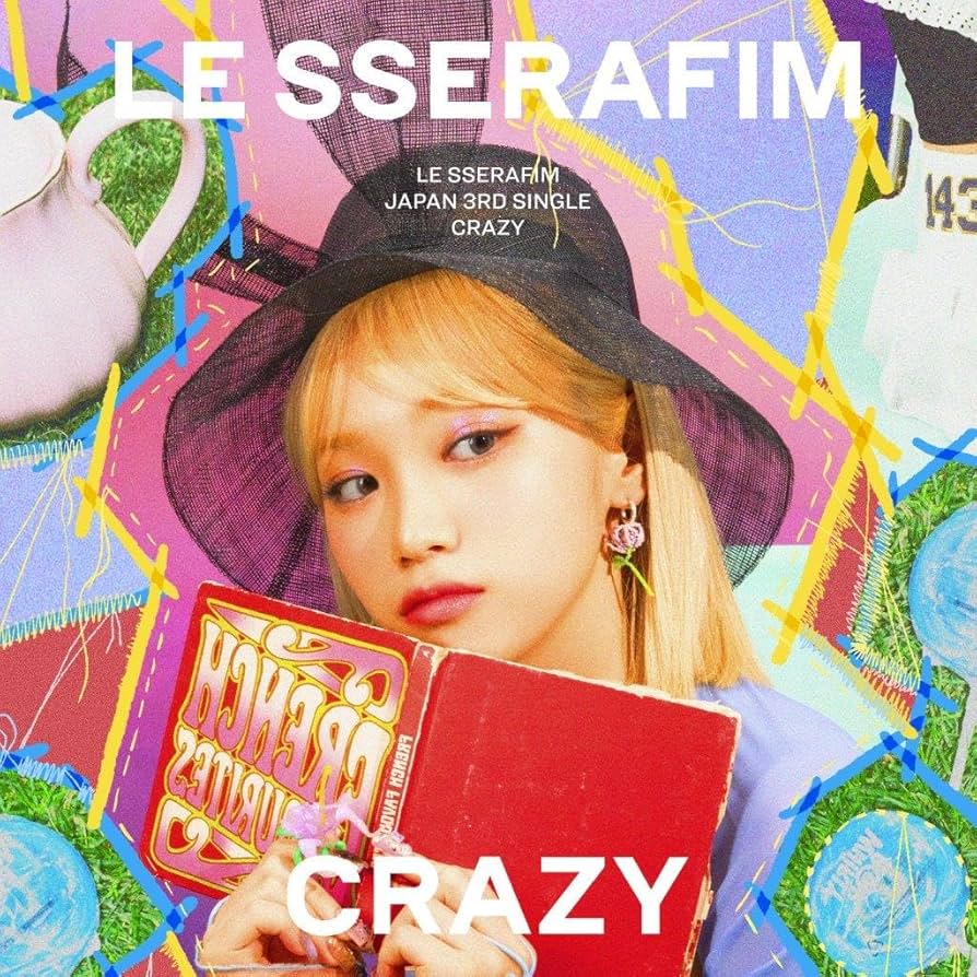 LE SSERAFIM - CRAZY - 3rd Japan Single (Solo Jacket / KIM CHAEWON Ver.)