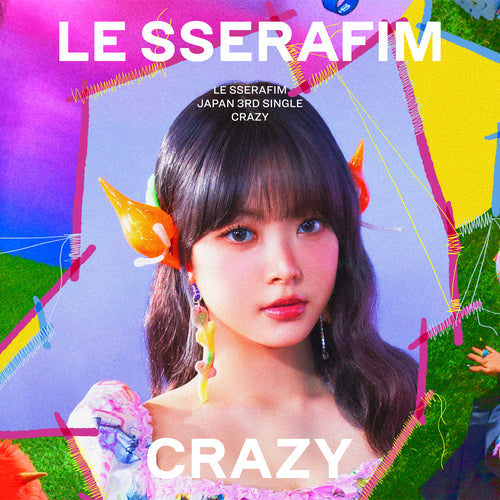 LE SSERAFIM - CRAZY - 3rd Japan Single (Solo Jacket / HONG EUNCHAE Ver.)