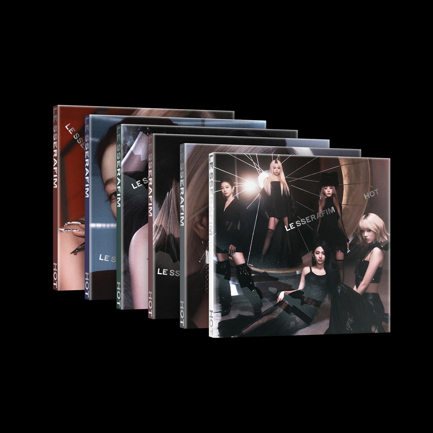 LE SSERAFIM - HOT - 5th Mini Album (COMPACT Ver.)