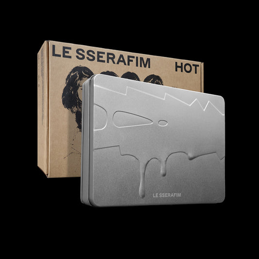 LE SSERAFIM - HOT - 5th Mini Album (Tin Case Ver.)