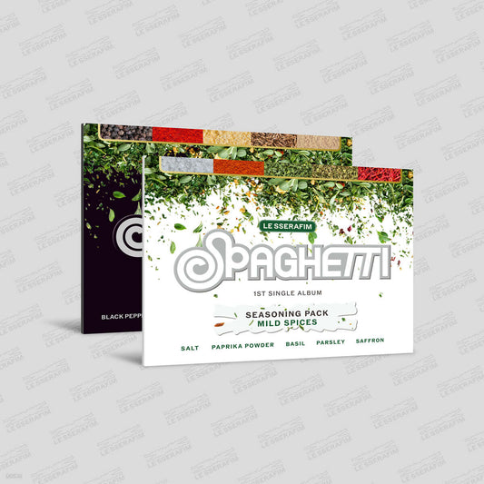 LE SSERAFIM - SPAGHETTI - 1st Single Album (Weverse Albums Ver.)