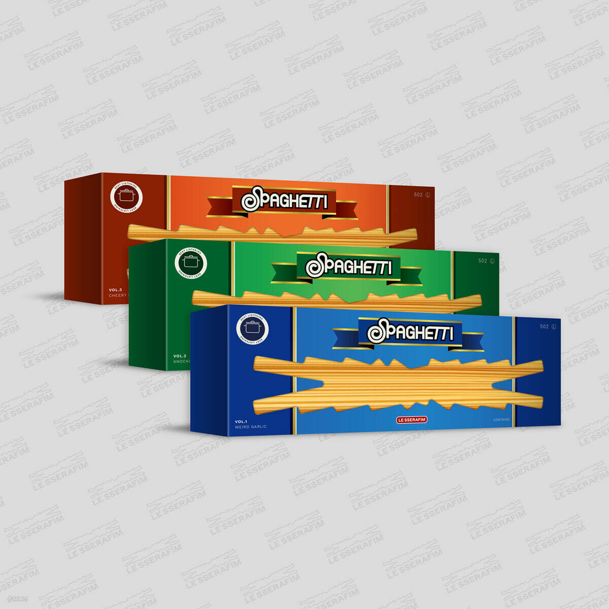 LE SSERAFIM - SPAGHETTI - 1st Single Album (Standard Ver.)