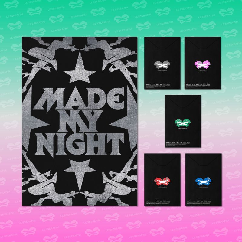 (Pre-Order) LE SSERAFIM - Made My Night - 2nd Single Album (Compact Ver.)