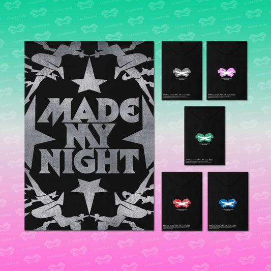(Pre-Order + POB) LE SSERAFIM - Made My Night - 2nd Single Album (Compact Ver.)