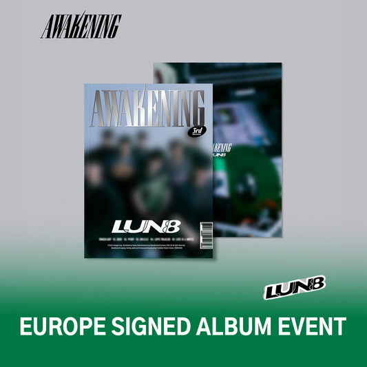 (MEMBER SIGNED) LUN8 - AWAKENING - 3rd Mini Album (Hip Ver.)