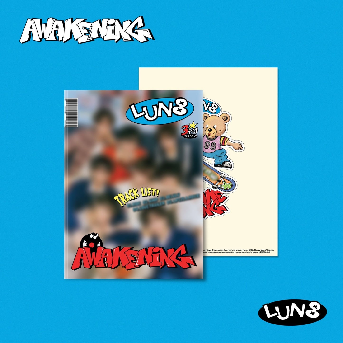 LUN8 - AWAKENING - 3rd Mini Album (Nerd Ver.)