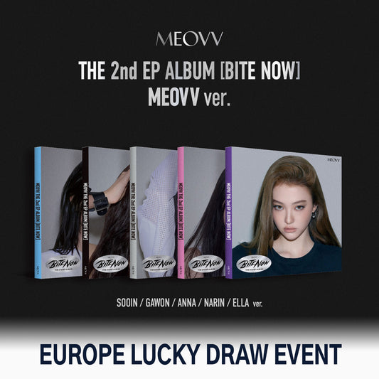(Pre-Order + EUROPE LUCKY DRAW EVENT) MEOVV - THE 2nd EP ALBUM [BITE NOW] (MEOVV ver.)
