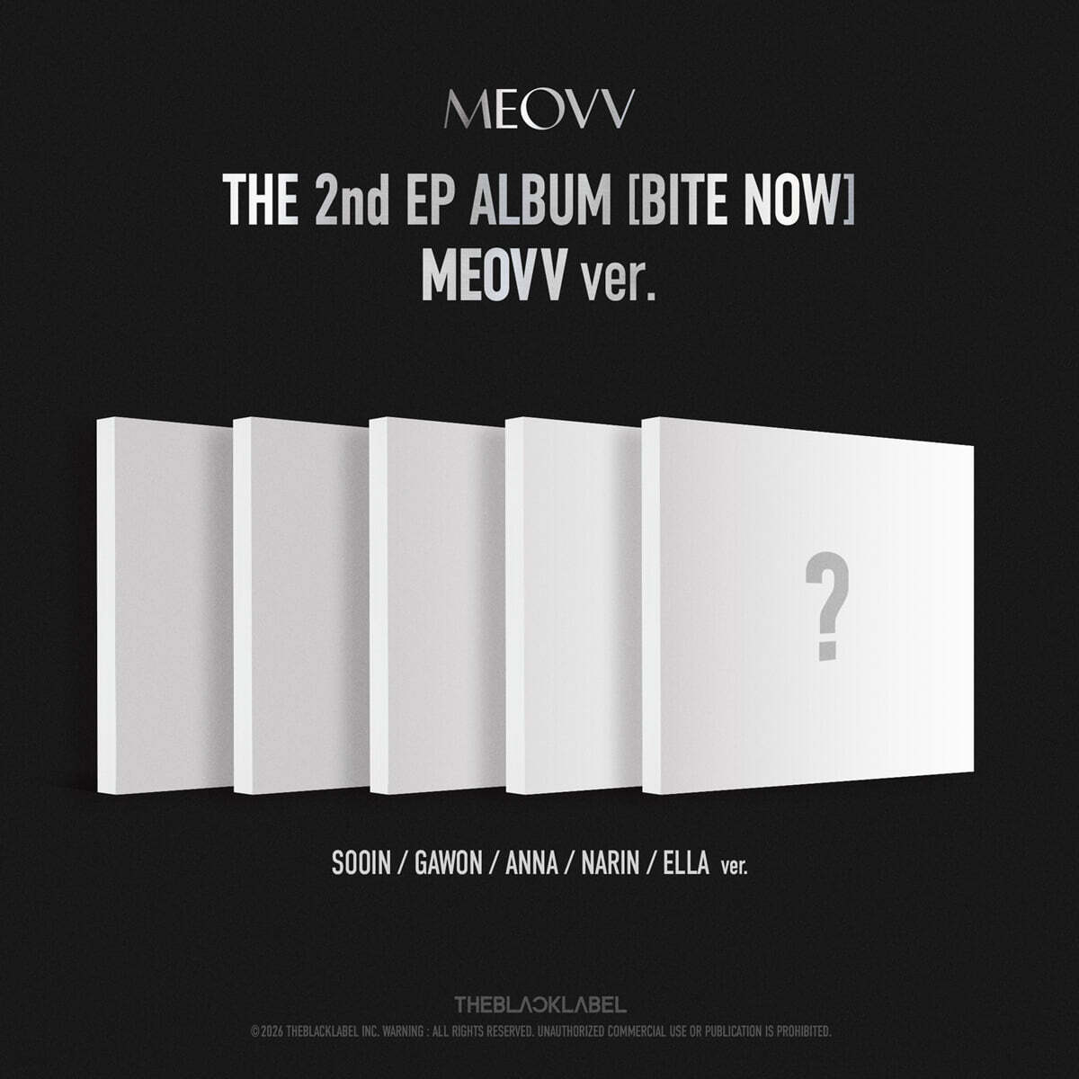 (Pre-Order) MEOVV - BITE NOW - 2nd EP Album (MEOVV Ver.)