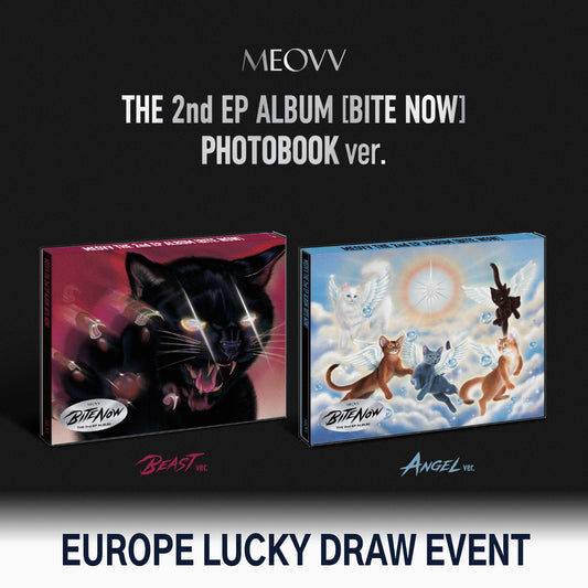 (Pre-Order + EUROPE LUCKY DRAW EVENT) MEOVV - THE 2nd EP ALBUM [BITE NOW] (Photobook ver.)