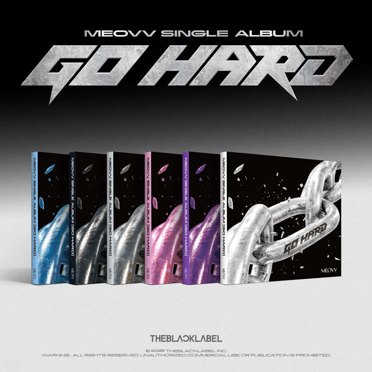 (Pre-Order) MEOVV - GO HARD - Single Album (Standard Ver.)