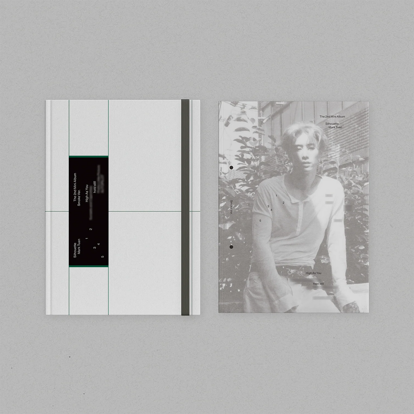 MARK TUAN - Silhouette - 2nd Mini Album (Deluxe Smoke Ver.)