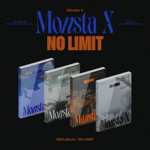 MONSTA X - NO LIMIT - 10th Mini Album