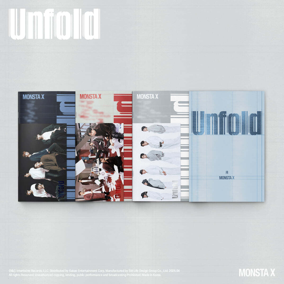 MONSTA X - UNFOLD - America Full Album (Standard Ver.)