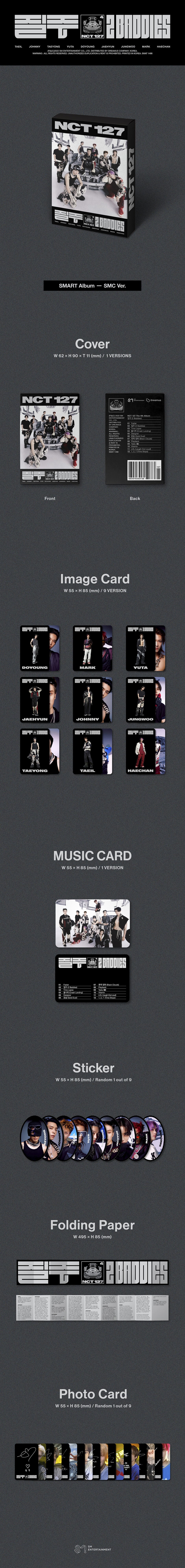 NCT 127 - 질주(2 Baddies) - 4th Album (SMC Ver.)