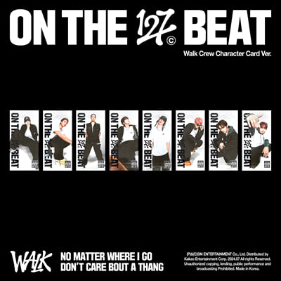 NCT 127 - WALK - 6th Album (Walk Crew Character Card Ver.)