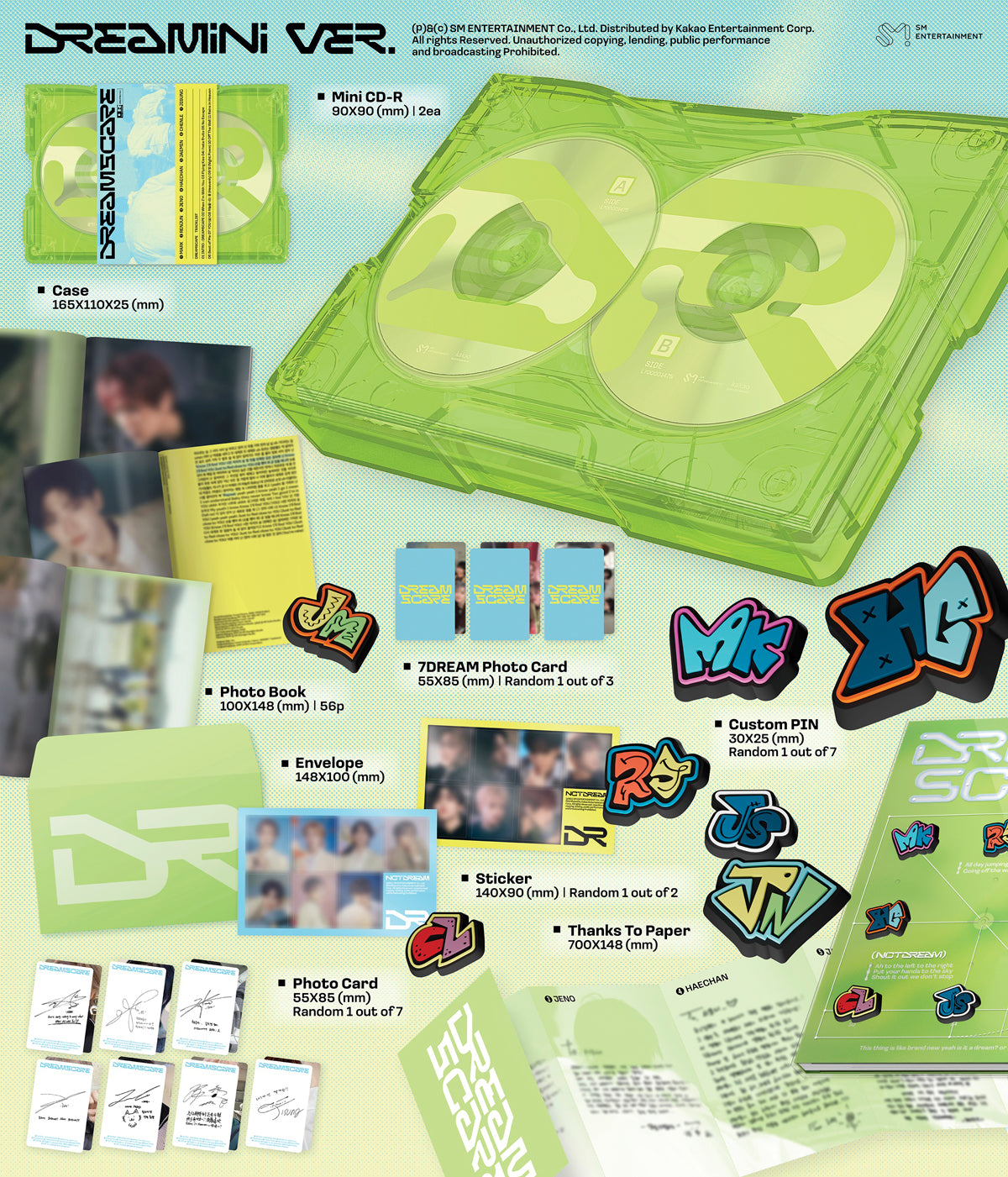 NCT DREAM - DREAMSCAPE - 4th Album (DREAMini Ver.)