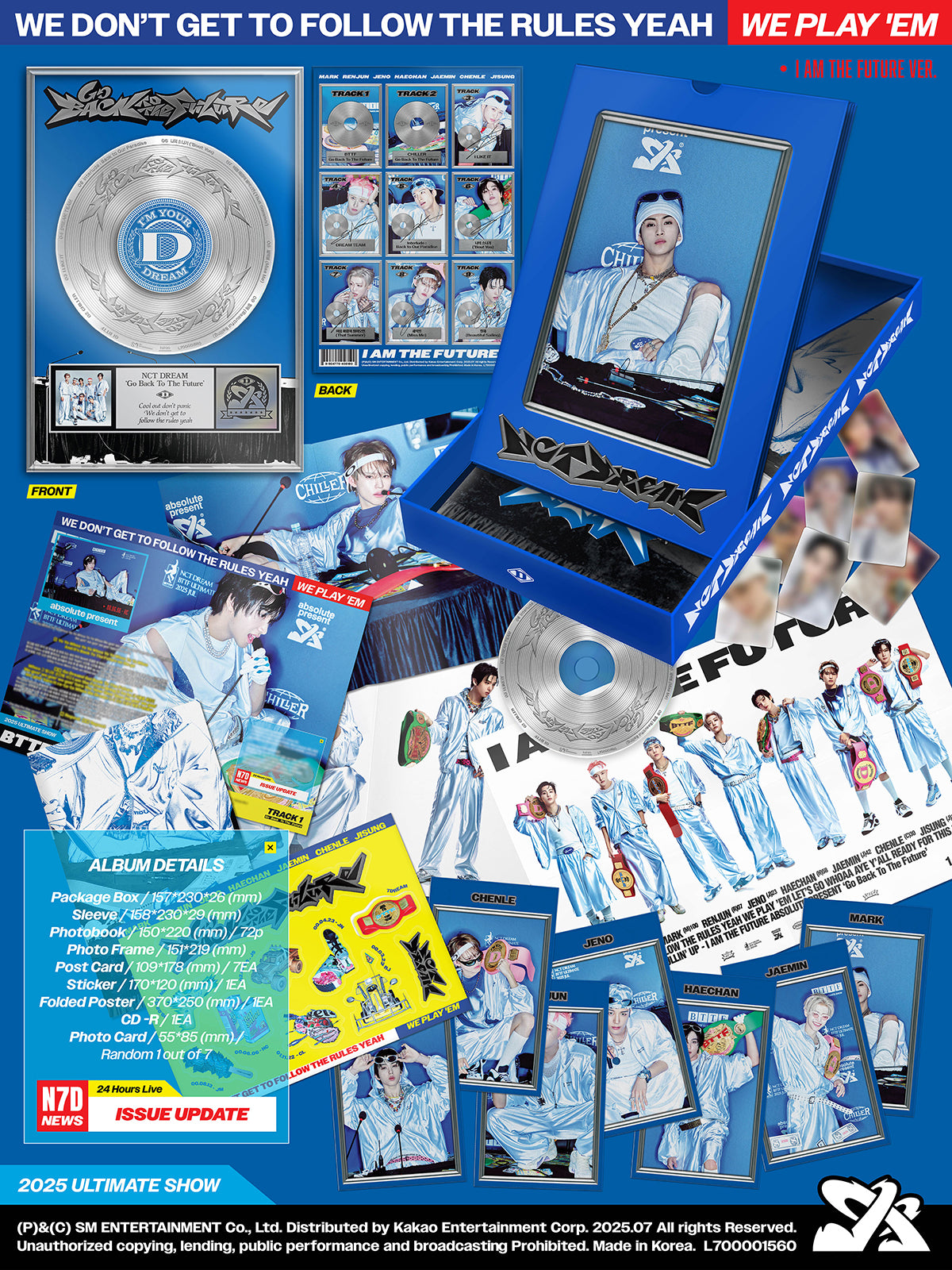 NCT DREAM - Go Back To The Future - 5th Mini Album (I AM THE FUTURE Ver.)