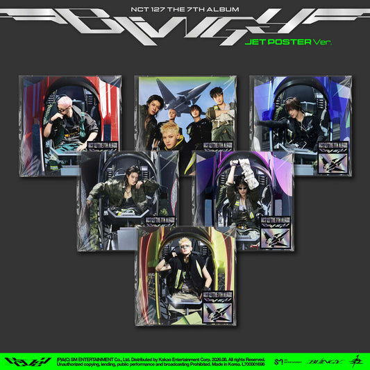 (Pre-Order + POB) NCT 127 - BLINGY - 7th Album (JET POSTER Ver.)