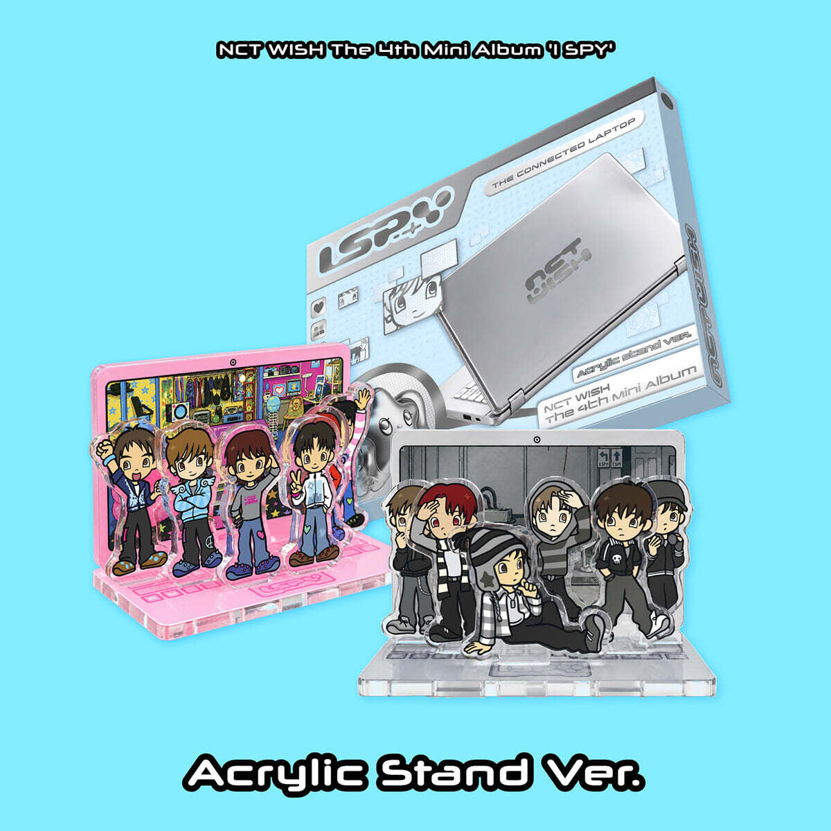 NCT WISH - I SPY - 4th Mini Album (Acrylic Stand Ver.)