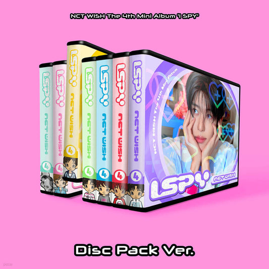 (Pre-Order + POB) NCT WISH - I SPY - 4th Mini Album (Disc Pack Ver.)