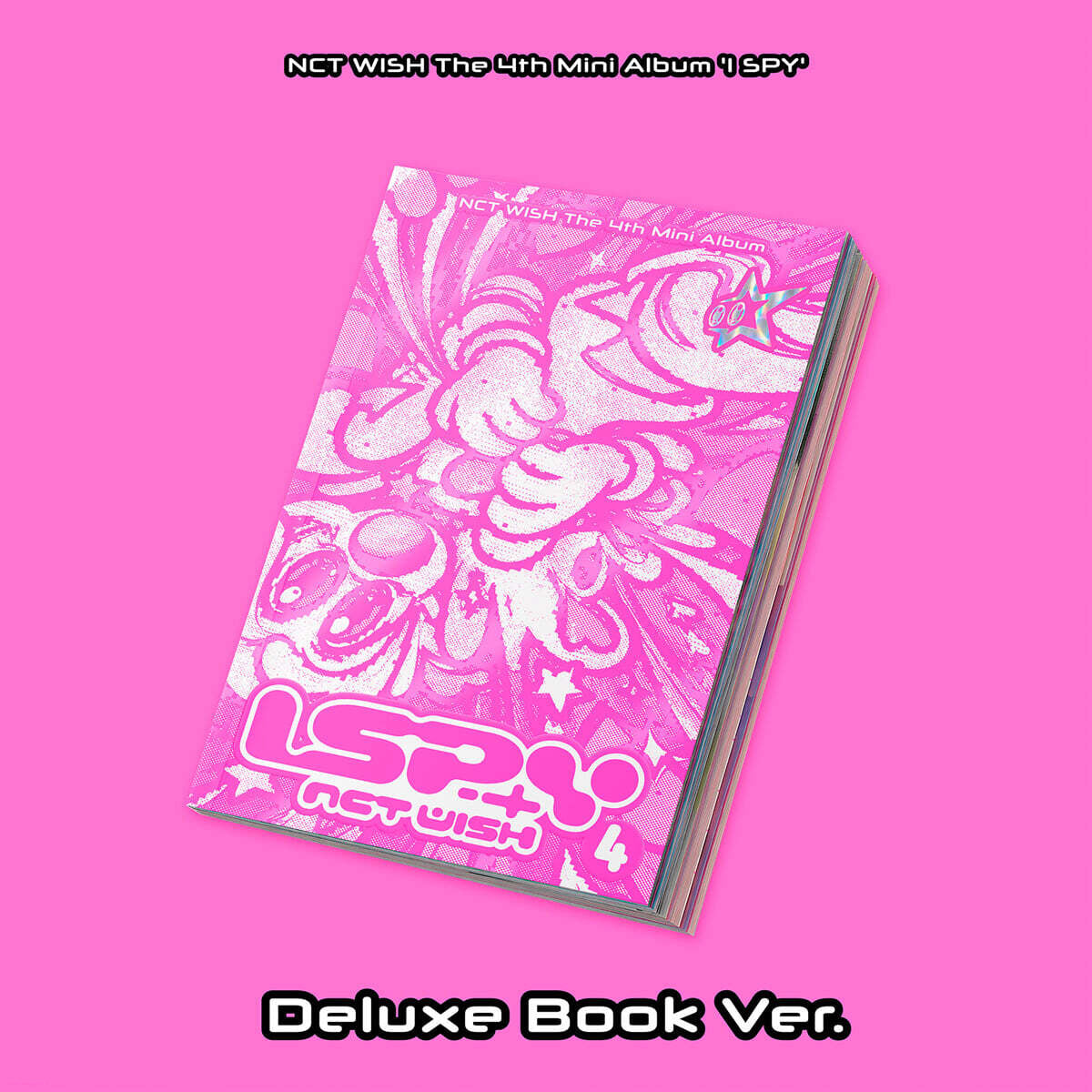 NCT WISH - I SPY - 4th Mini Album (Deluxe Book Ver.)