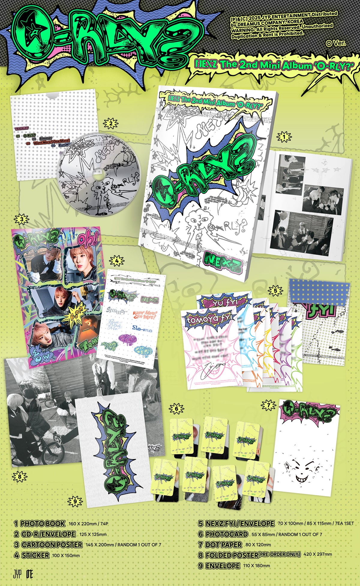 NEXZ - O-RLY? - 2nd Mini Album