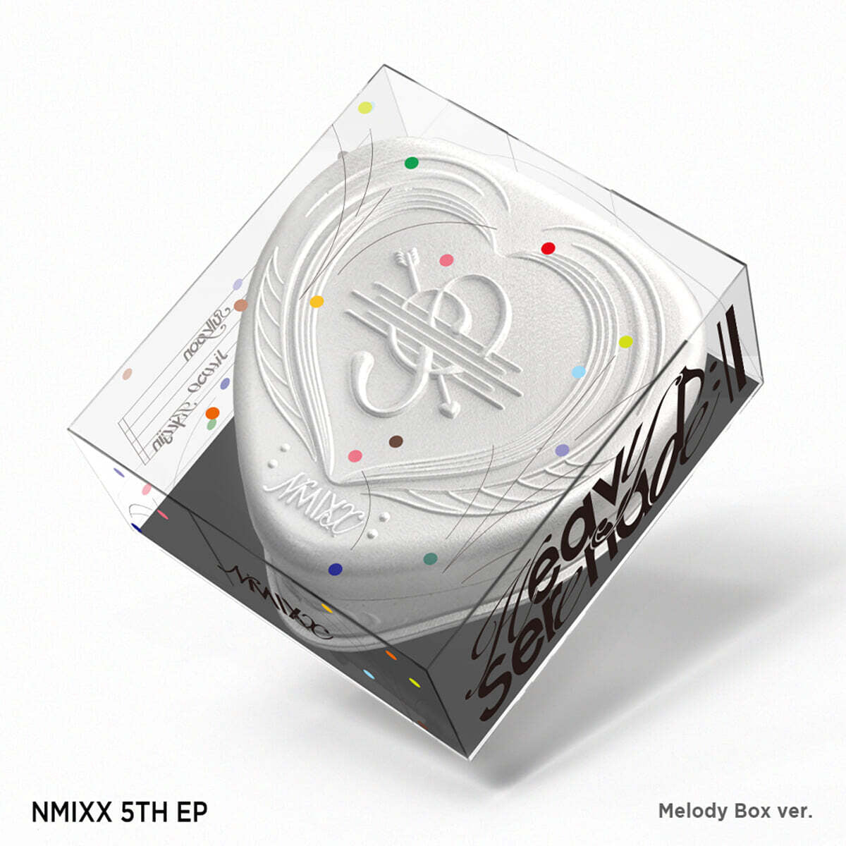 (Pre-Order + POB) NMIXX - Heavy Serenade - Album (Melody Box Ver.)