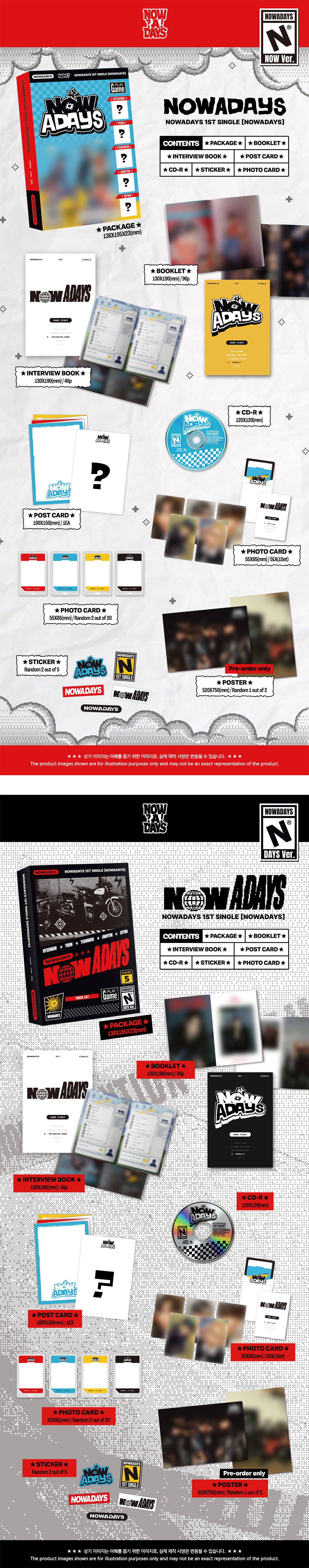 NOWADAYS - NOWADAYS - 1st Single Album