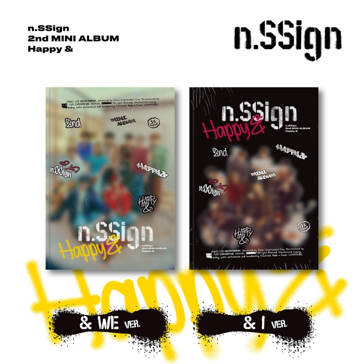 n.SSign - Happy & - 2nd Mini Album