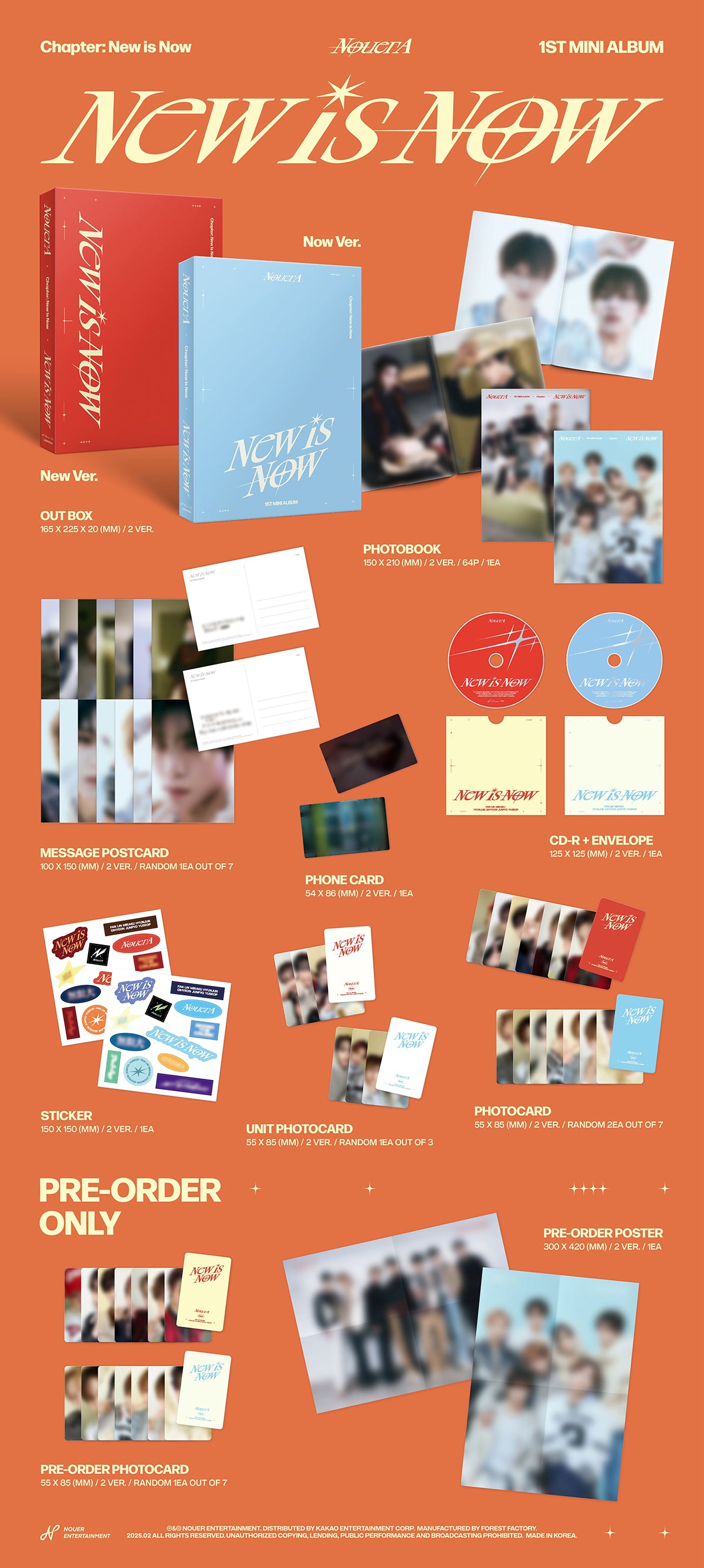 NouerA - Chapter: New is Now - 1st Mini Album