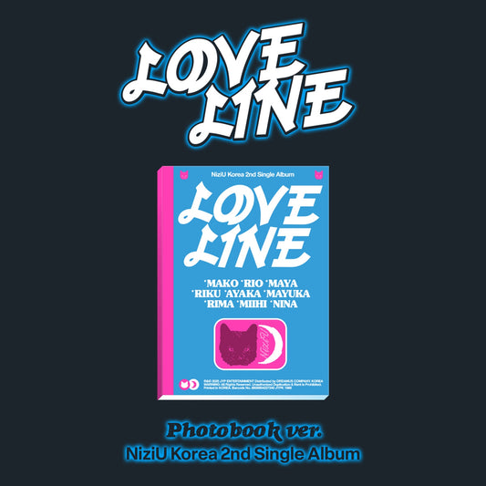 NiziU - LOVE LINE - 2nd Korean Single (Standard Ver.)