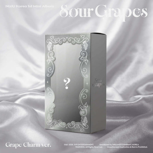 (Pre-Order) NiziU - Sour Grapes - 1st Mini Album (Grape Charm Ver.)