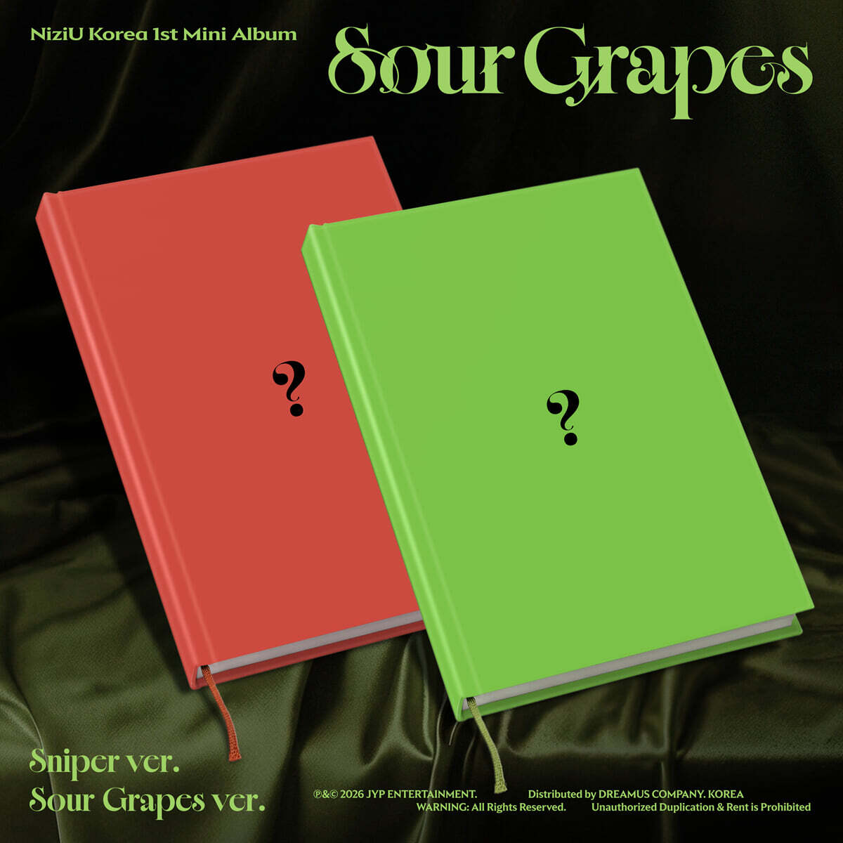 (Pre-Order) NiziU - Sour Grapes - 1st Mini Album (Standard Ver.)