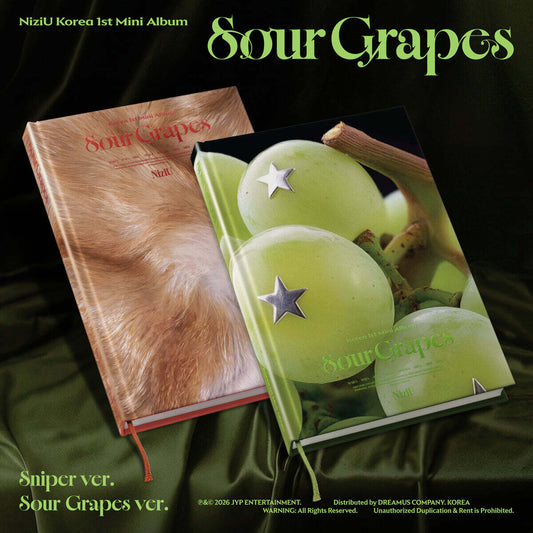 (Pre-Order) NiziU - Sour Grapes - 1st Mini Album (Standard Ver.)