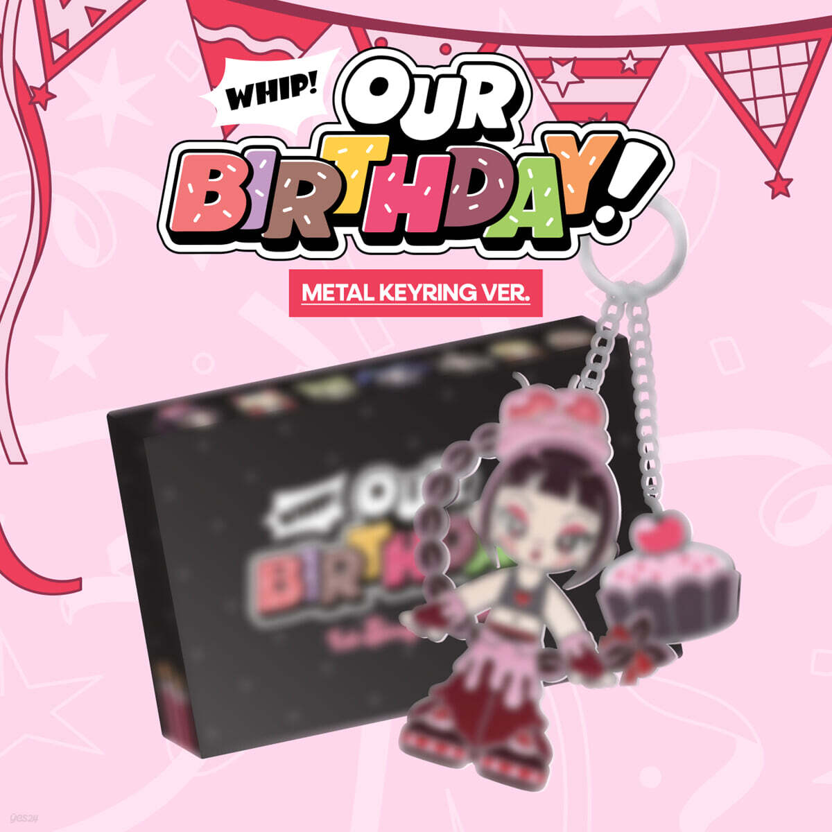 (Pre-Order) OURBIRTHDAY - Our Birthday - 1st Single Album (METAL KEYRING Ver.)