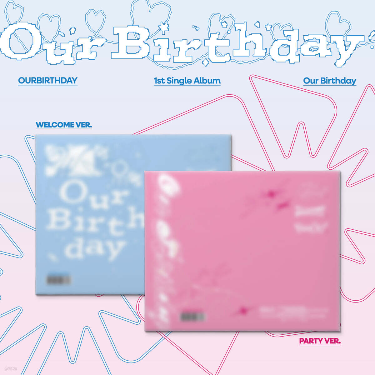 (Pre-Order) OURBIRTHDAY - Our Birthday - 1st Single Album (PHOTOBOOK Ver.)