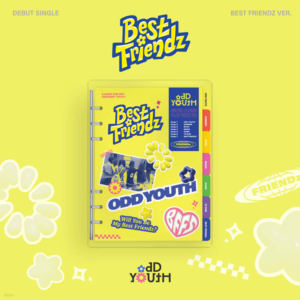 ODD YOUTH - Best Friendz - Debut Single Album (Best Friendz Ver.)