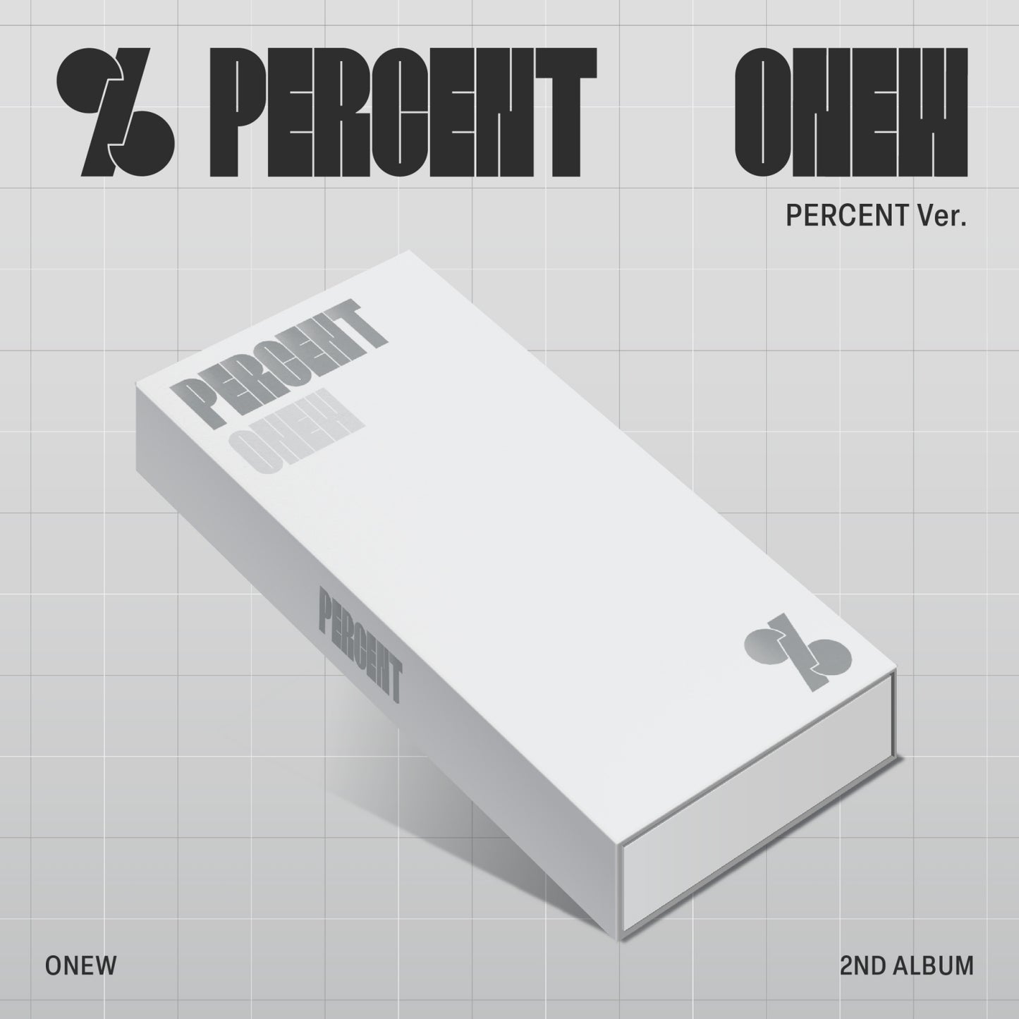 ONEW (SHINee) - PERCENT - 2nd Album (PERCENT Ver.)