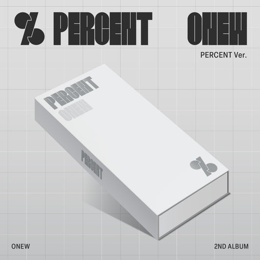 ONEW (SHINee) - PERCENT - 2nd Album (PERCENT Ver.)