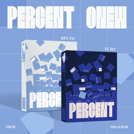 ONEW (SHINee) - PERCENT - 2nd Album (Photobook Ver.)