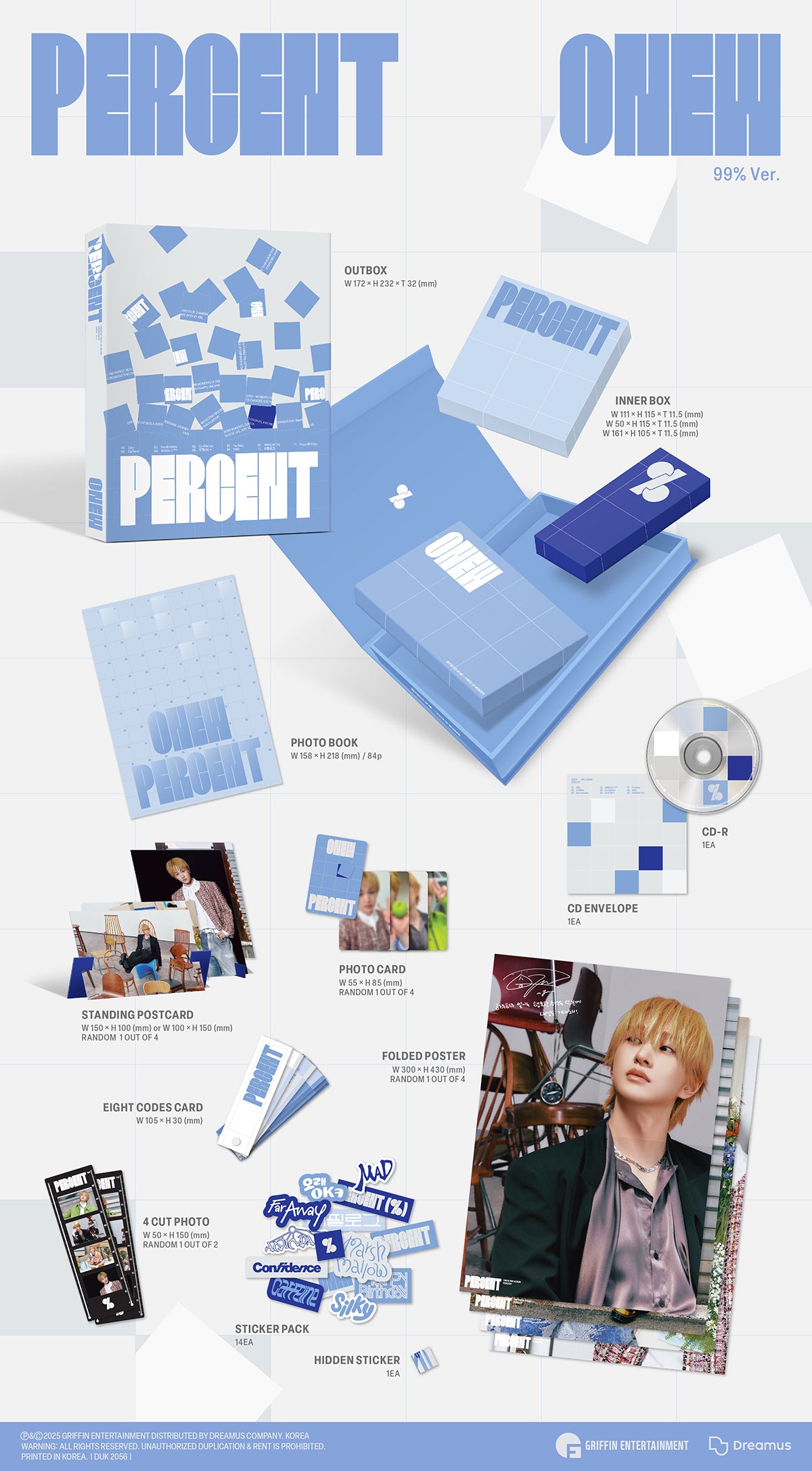 ONEW (SHINee) - PERCENT - 2nd Album (Photobook Ver.)