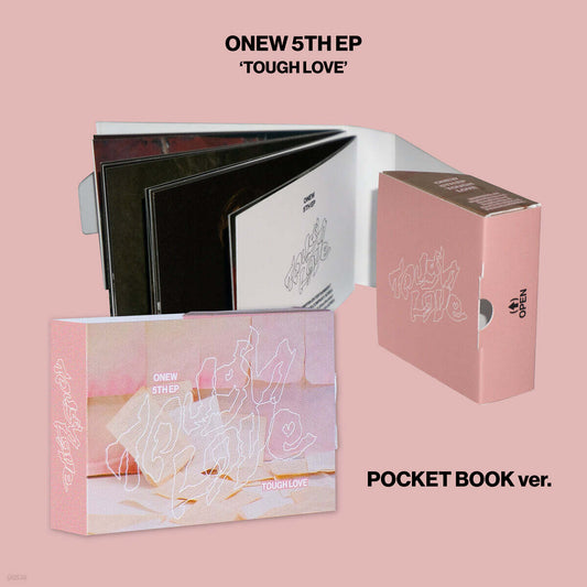(Pre-Order + POB) ONEW (SHINee) - TOUGH LOVE - 5th Mini Album (Pocket Book Ver.)