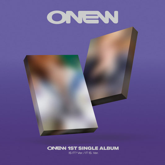 (Pre-Order) ONEW (SHINee) - 착각 (Illusion) - 1st Single Album (IS IT? Ver.) (NEMO Ver.)