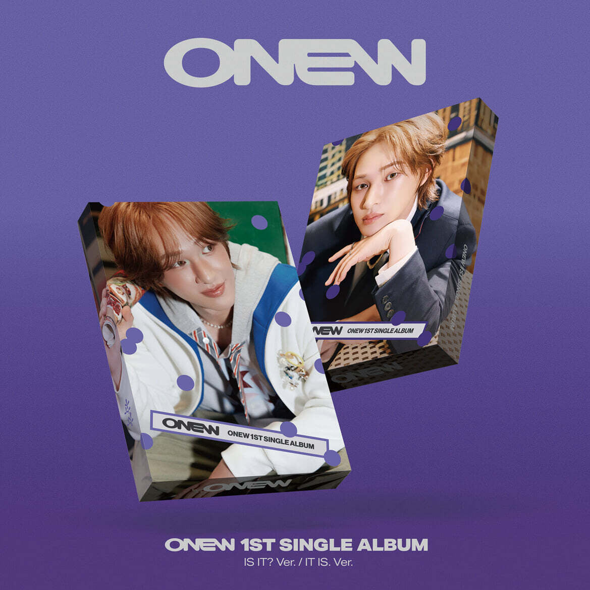 (Pre-Order) ONEW (SHINee) - 착각 (Illusion) - 1st Single Album (IT IS. Ver.) (NEMO Ver.)
