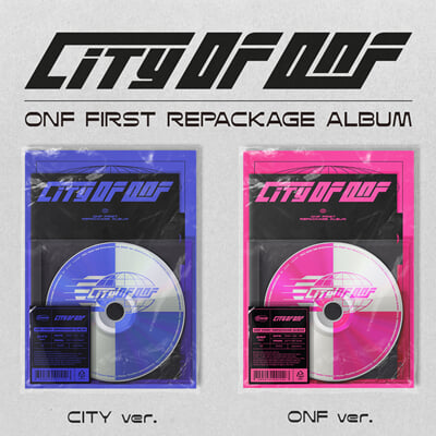 ONF - CITY OF ONF - 1ST REPACKAGE ALBUM