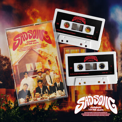 P1Harmony - SAD SONG - 7th Mini Album (Cassette Tape Ver.)