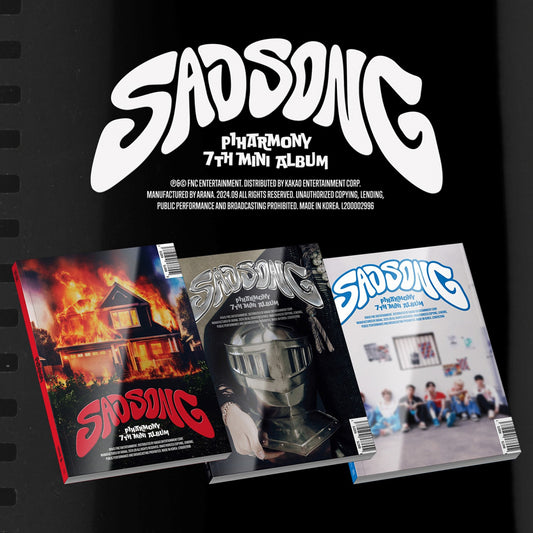 P1Harmony - SAD SONG - 7th Mini Album (Standard Ver.)