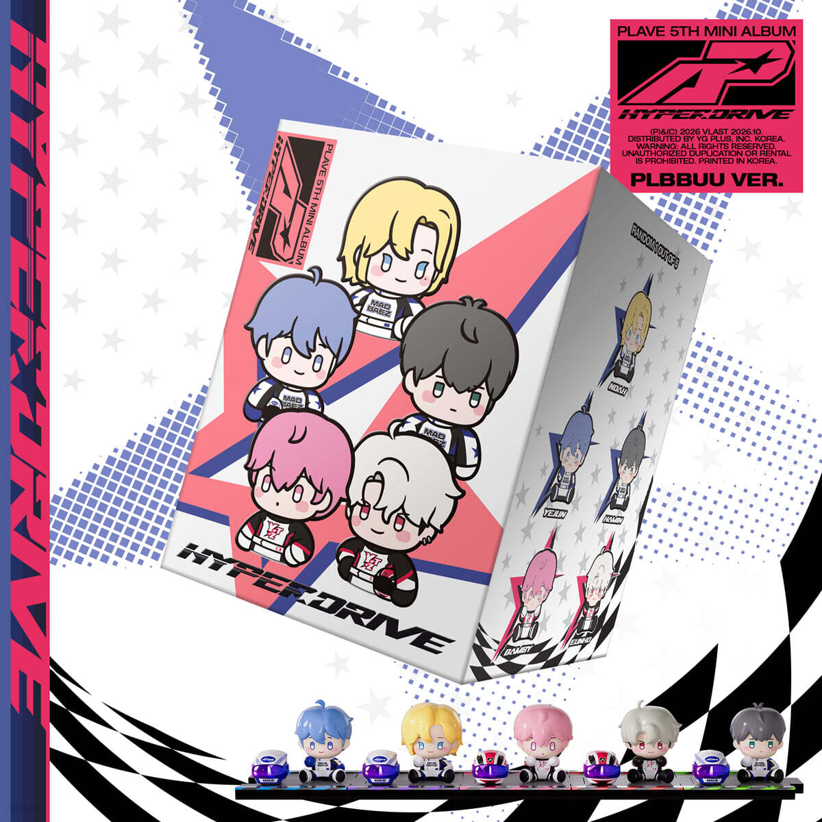 (Pre-Order) PLAVE - HYPERDRIVE - 5th Mini Album (PLBBUU Ver.)